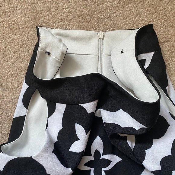 JESSICA  black & white dress 4P - Picture 5 of 11